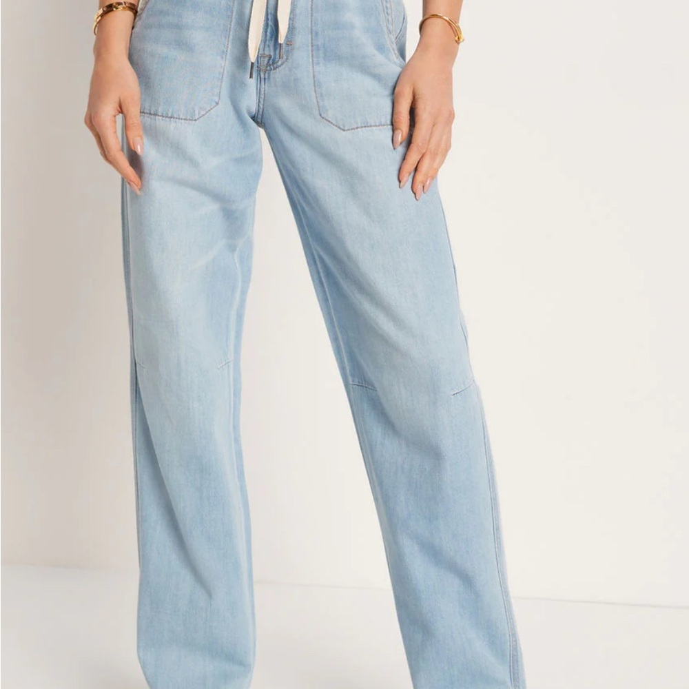 Vici Blue Flare Wide Leg Jeans